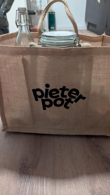 Pieter Pot Statiegeld Potten en Tas