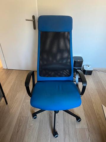 Bureaustoel blauw GRATIS