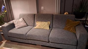 Antraciet bankstel 2,5 en 3,5 zits