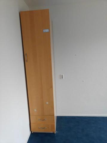 GRATIS; IKEA Pax kast, beuken kleur met lades en deur