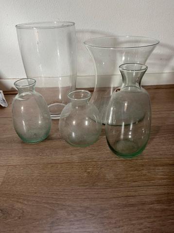 Gratis vazen - Diverse maten en vormen