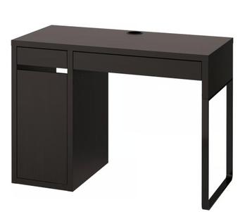 MICKE Ikea bureau zwart