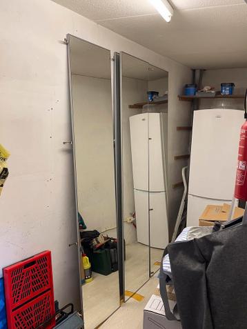 ‼️NU OF NOOIT‼️ GRATIS‼️5 IKEA Pax spiegeldeuren