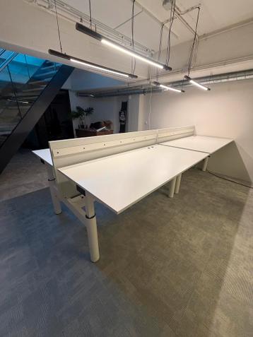 Gispen duo bureaus 160x80 cm Gratis