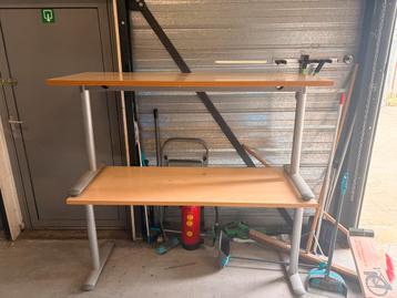 Twee Bureaus 160x60x70 cm