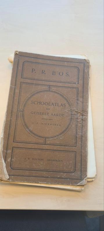 P.R. Bos. Schoolatlas der geheele aarde