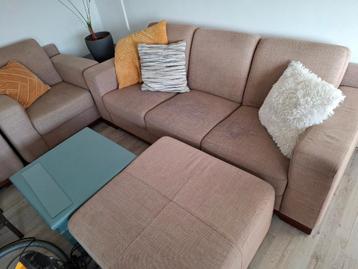 Bank + optioneel matchende stoelen