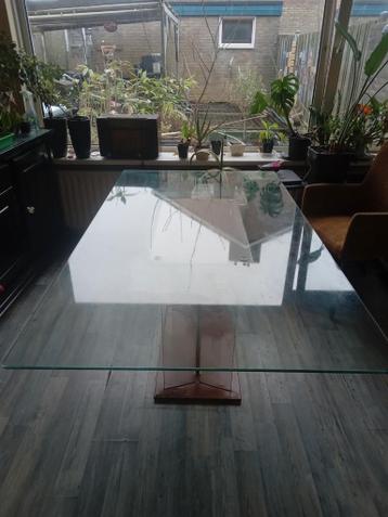 Glazen Eetafel 1.80 x 1.00 gratis
