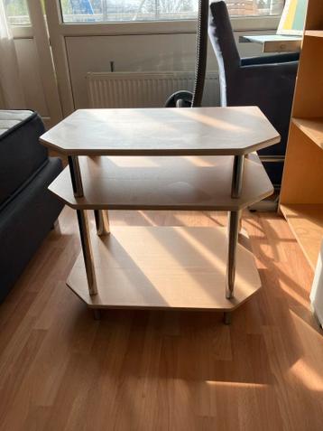 bijzettafel met 3 lagen - Gratis ophalen Spijkenisse