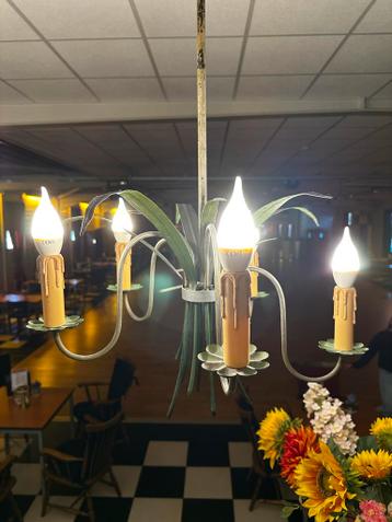 4x Luster met LED lampen - Af te halen in Bocholt