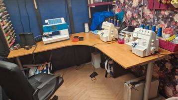 Hoekbureau ikea galant 200 x 160