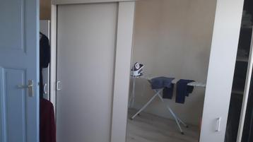 2 schuifdeurs kledingkast