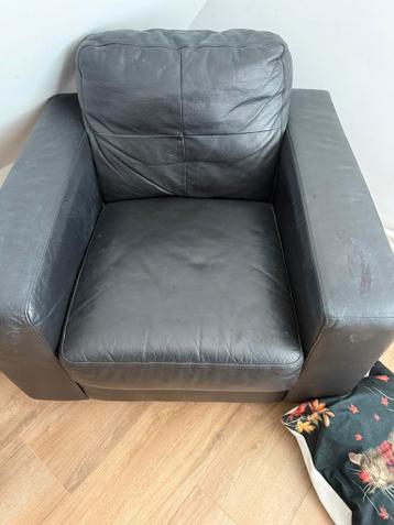 Leren fauteuils