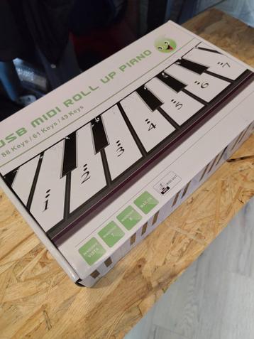 Roll-up piano 61 toetsen usb midi
