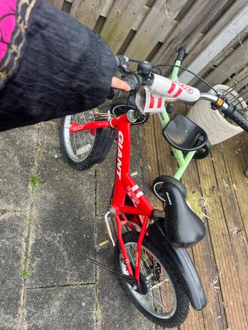 kinderfiets rood kids bike