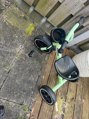 Groene driewieler- toddler trike