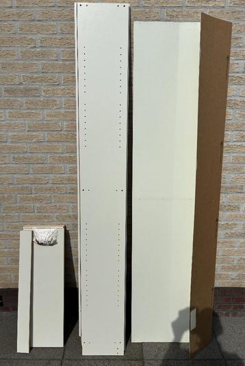 Billy boekenkast, zonder deuren, wit