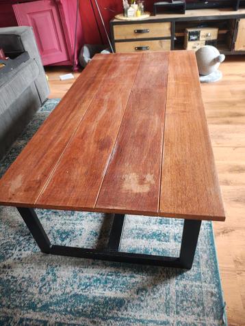 Industriële salontafel morgen gratis ophalen!