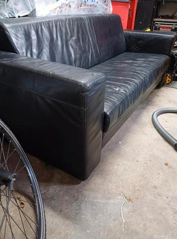Echt leren bank gratis geen schade