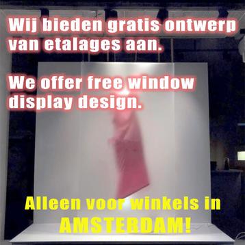 Gratis ontwerp voor etalages van winkels