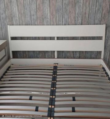 Gratis:Ikea Trysil bed 160x200 met lattenbodems en matrassen