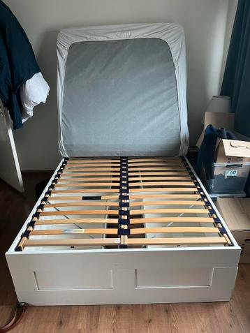 Ikea bed 160x200 met opberglades