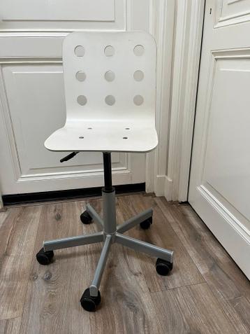 Junior bureaustoel Ikea Jules wit