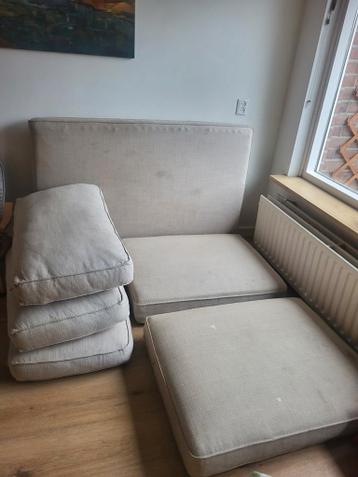 Bank kussens van Ikea bank