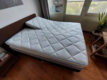 GRATIS: Split-toppermatras 200x160x10 cm