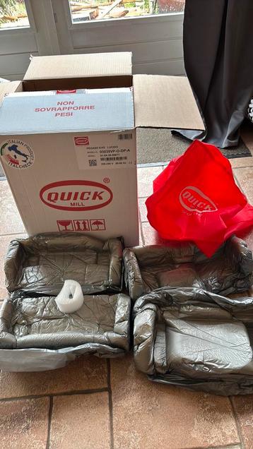 Originele doos Quickmill 3035 / Pegaso gratis afhalen