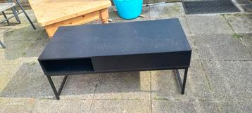 Gratis Zwarte salontafel met opbergruimte gratis ophalen