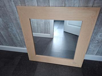 Vierkante beuken spiegel