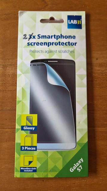 Gratis Soft screenprotector Samsung Galaxy S7, 2 stuks