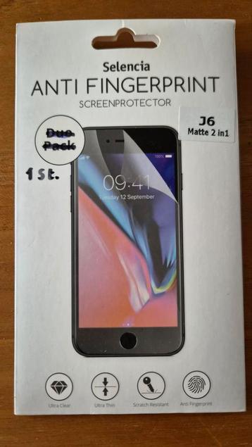 Gratis soft screenprotector Samsung Galaxy J6, 1 stuks