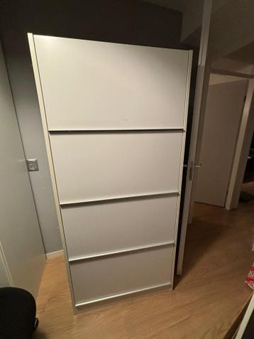 IKEA archiefkast / kantoorkast wit met roldeuren