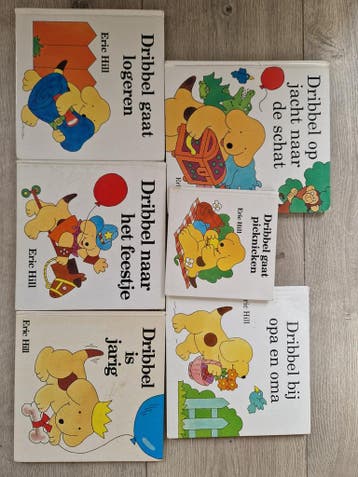 Gratis op te halen! 6 Dribbel boekjes van Eric Hill