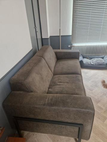 Tweezitsbank donkergrijs