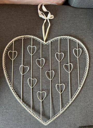 Hartvormige kaarten/foto houder