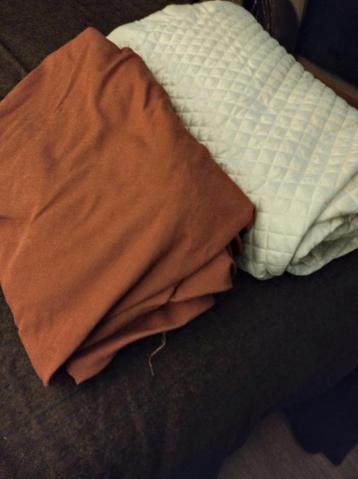 Gratis wit vloerkleed 3xplaids 2witte 1roestkleur *Rosetta*