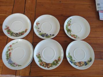 Marjolein Bastin schotels. De originele, nog zes dessins.