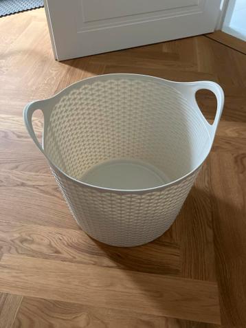 Wasmand wit - Zo goed als nieuw