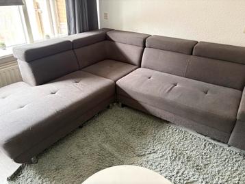 Hoekbank met verstelbare hoofdsteunen gratis