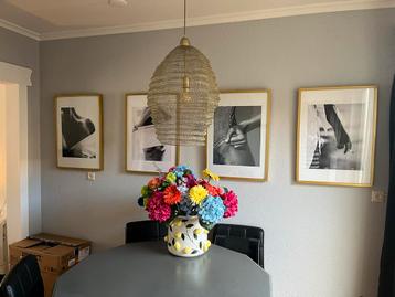 4st. Ikea fotolijst 50x70 - goud (opknapper)