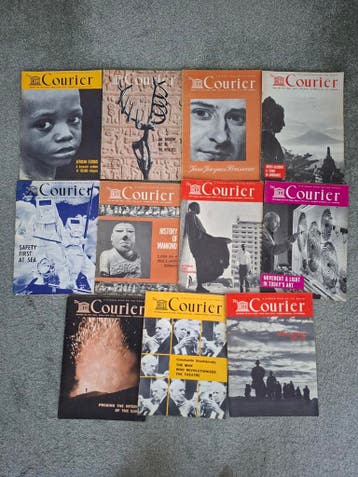 UNESCO Courier complete jaargang 1962 - Zeldzame collectie