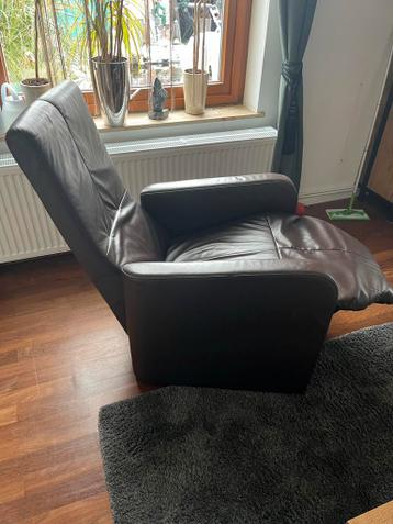 Lederen relax stoel