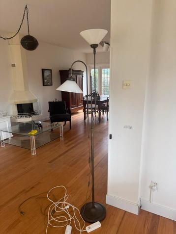 Stijlvolle staande lamp met leeslamp - Klassiek design