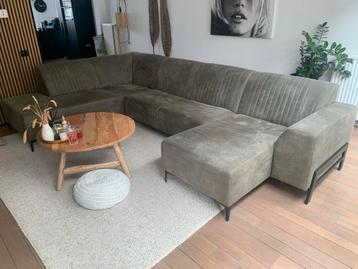 Gratis U bank groen velvet