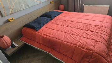 Gratis robuust tweepersoons bed 1.60 x 2.0