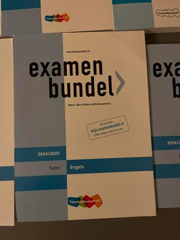 Examenbundels HAVO 2025 & Samengevat (diverse vakken)