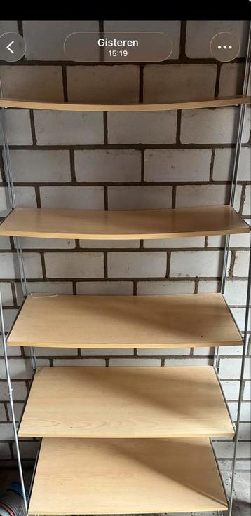 Stellingkast met 5 planken